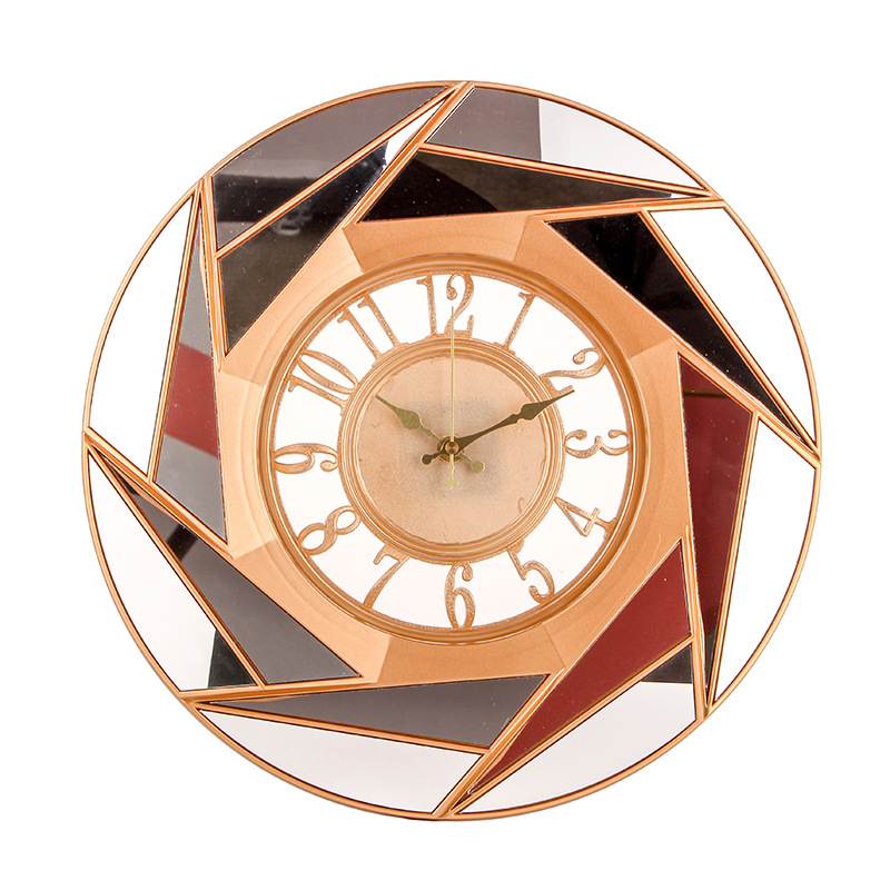 Reloj de pared europeo moderno creativo 3D digital estéreo reloj de pared de cuarzo de plástico