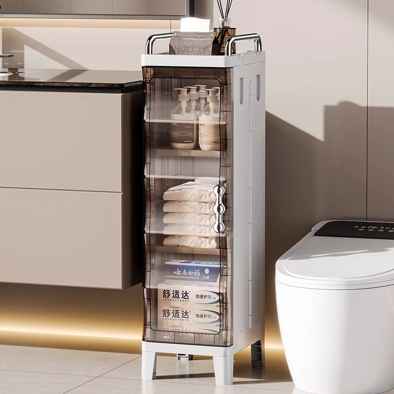 Bathroom Gap Storage Cabinet Household Drawer-Type Living Room Kitchen Large-Capacity Storage Cabinet Snack Sundry Storage Cabinet