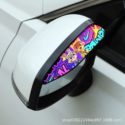 waterproof rearview mirror rain shield | Rearview mirror rainproof sticker