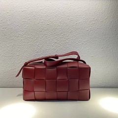 Knit Pillow Bag for Women 2024 New Style Genuine Leather Crossbody Bag Shoulder Bag Small Purse Soft Leather Trendy