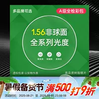 1,56 асферическая плюс твердая пленка оригинальные товары линзы класса A близорукость Пресбиопия высокая дисперсия дальнозоркость очки с цветным покрытием из смолы