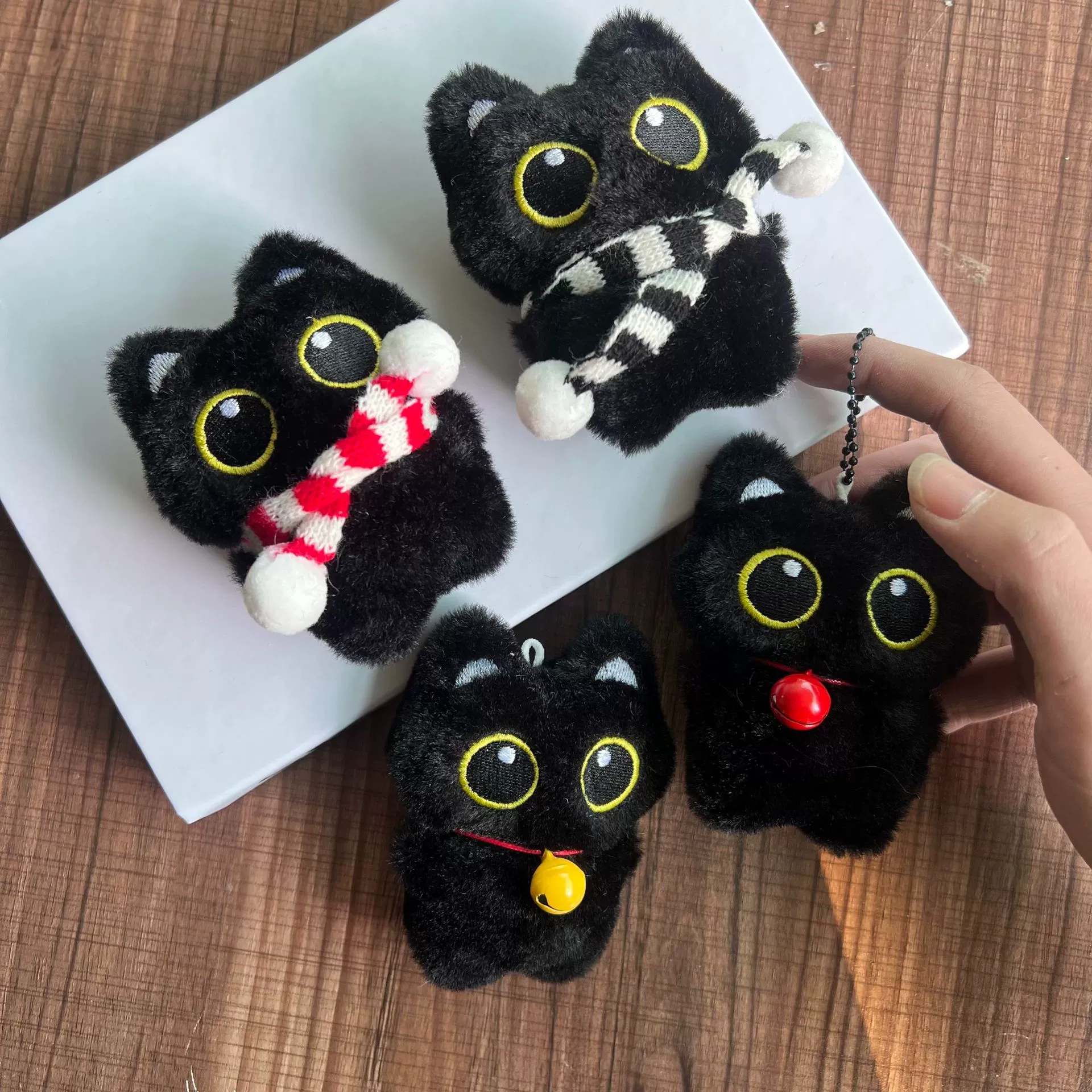 Карикатурная кукла, подвеска, милый плюшевый игрушка для любимого, котенок, подарок на день рождения