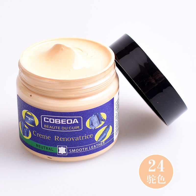 Venta directa de fábrica kangbida agente de coloración de cuero sofá bolsa de cuero para colorear zapatos de cuero de reparación de desgaste color suplemento crema