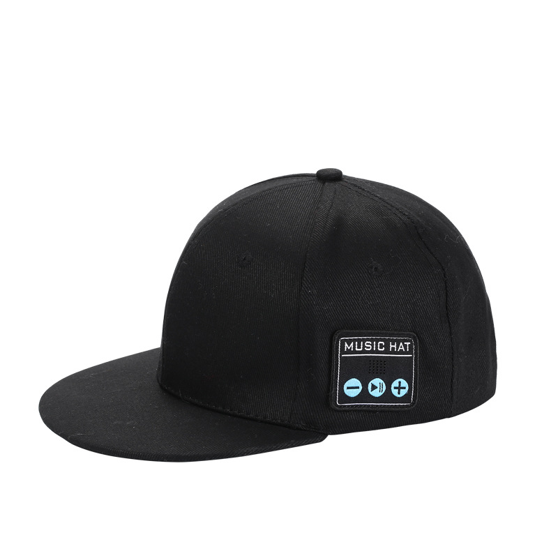 thumbnail for Factory direct cross-border wireless audio hat Bluetooth 5.4 double speaker outdoor sports outdoor music cap