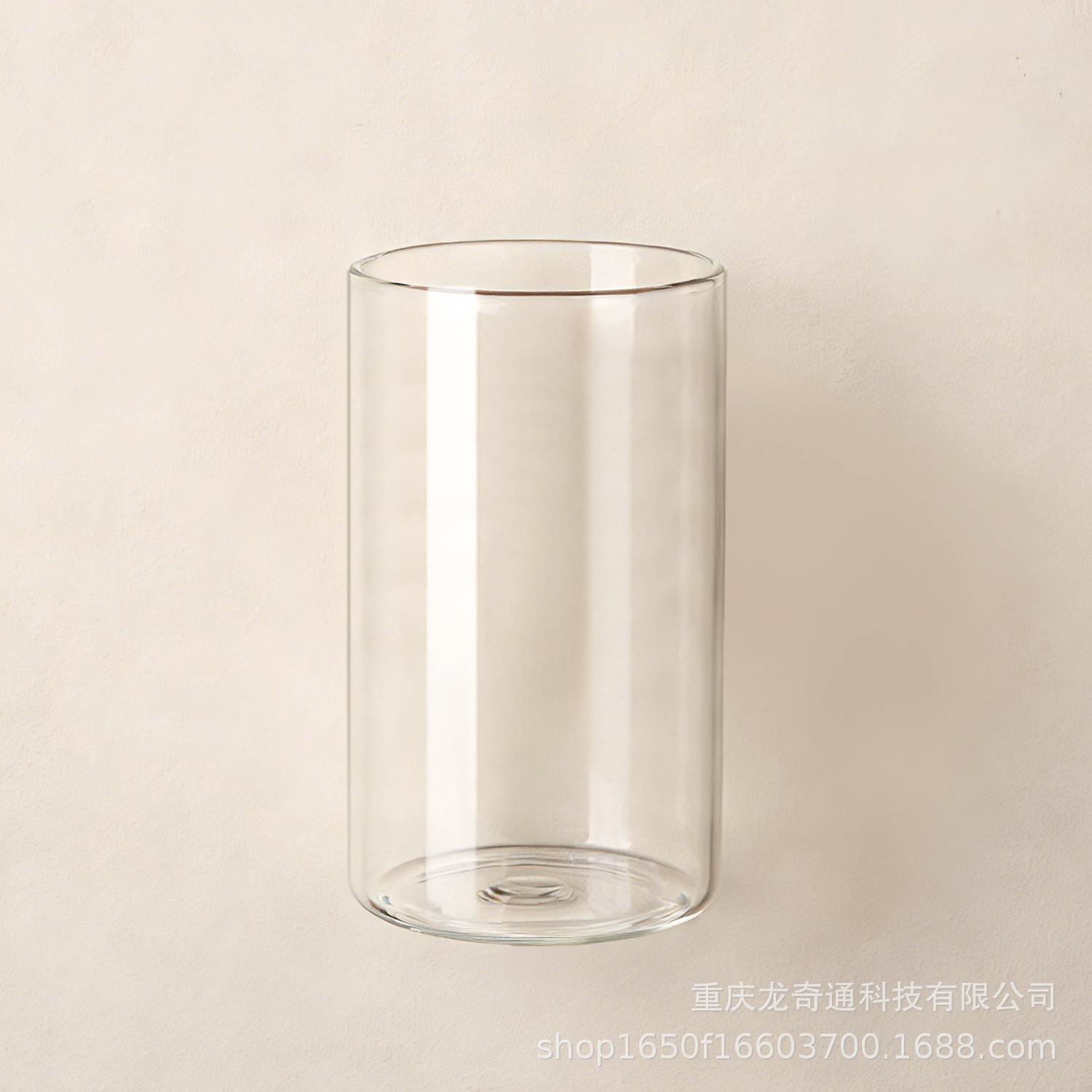 玻璃直筒花瓶