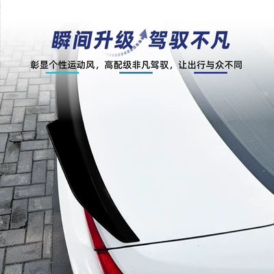 PSM model rear spoiler – Fixed wind wing