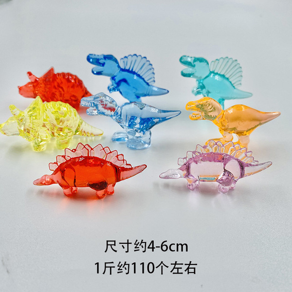 Realistic acrylic transparent ice cubes
