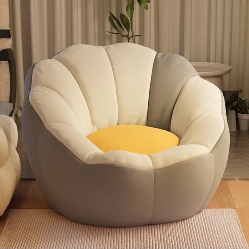 Cute pumpkin | light gray and white [full filling, does not collapse after sitting for a long time]