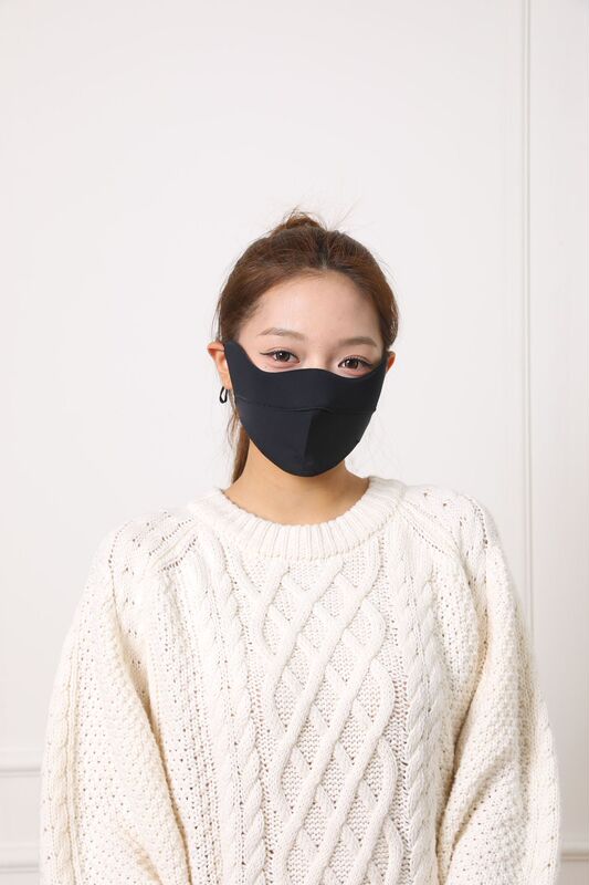 高颜值5D立体保暖口罩防风女可水洗秋冬款透气运动骑行防寒面罩|undefined