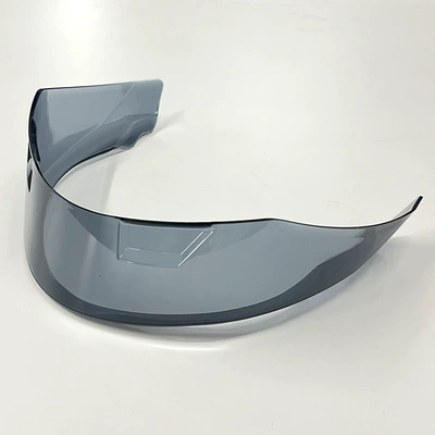 Helmet Rear Spoiler Z8: Dəbilqə (Kaska) aksesuarları - big-tail-light-gray