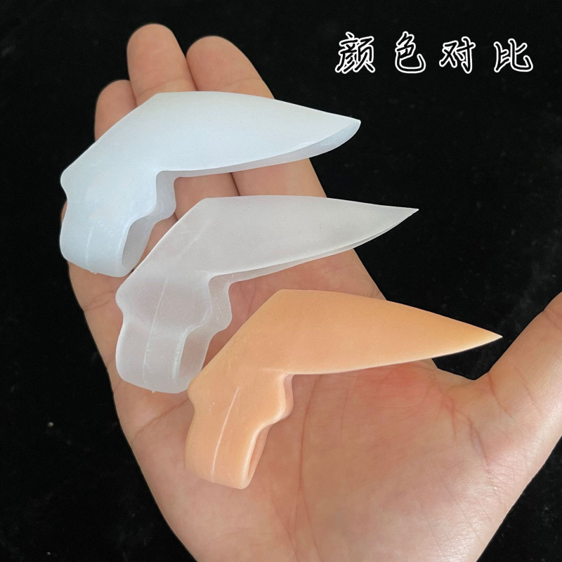 ["Source Factory] Toe separator anti-friction silicone toe separator big toe bunion corrector"