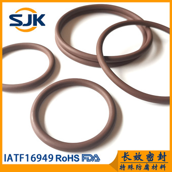 FKM耐高温腐蚀O-RING 全氟醚o形密封件 氟胶o型圈氟橡胶O型密封圈