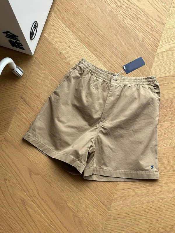 RL ラフポニーロゴピュアコットンジッパー弾性ショーツメンズルーズ夏通気性カップルパンツカジュアル|undefined