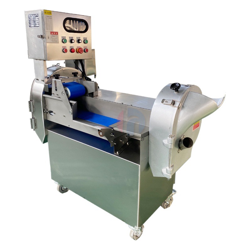 En stock cortador de verduras multifunción de una sola cabeza de doble cabeza de melón grande, cortador de frutas y verduras para la cantina de la fábrica