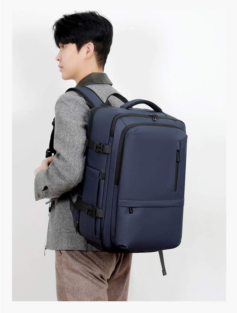 Men's travel backpack, women's new outdoor hiking bag, junior high school student schoolbag, large-capacity multi-functional large backpack undefined