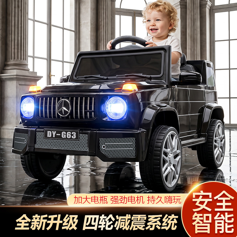 coche eléctrico de cuatro ruedas y cuatro tracciones para niños, niños, niñas y niños con control remoto, coche de juguete para personas, coche de bebé swing