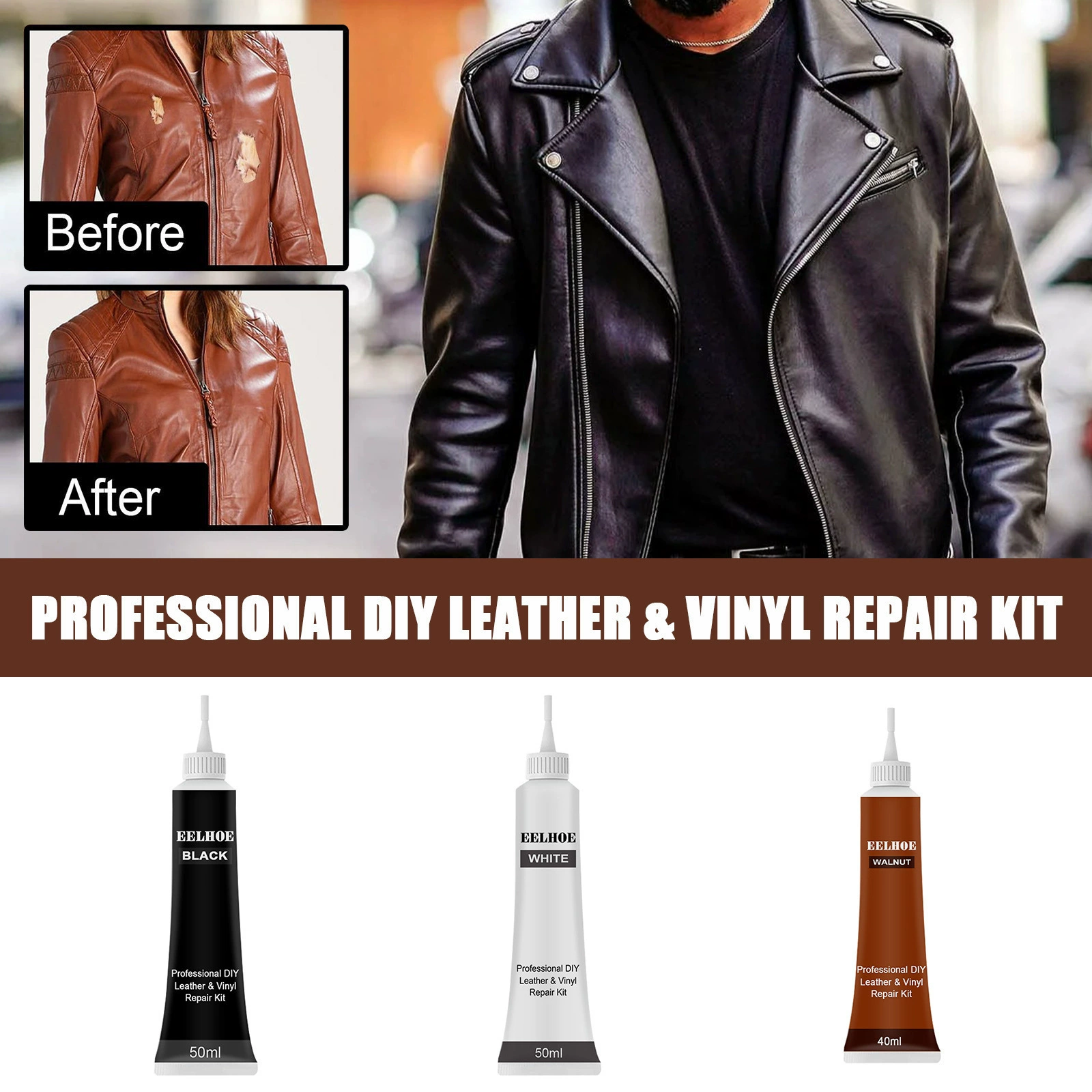 EELHOE Автомобильная кожа цвет кремовая кожа кожаная обувь кожаный отремонтированный диван кожаный цвет кремовый модификатор цвета