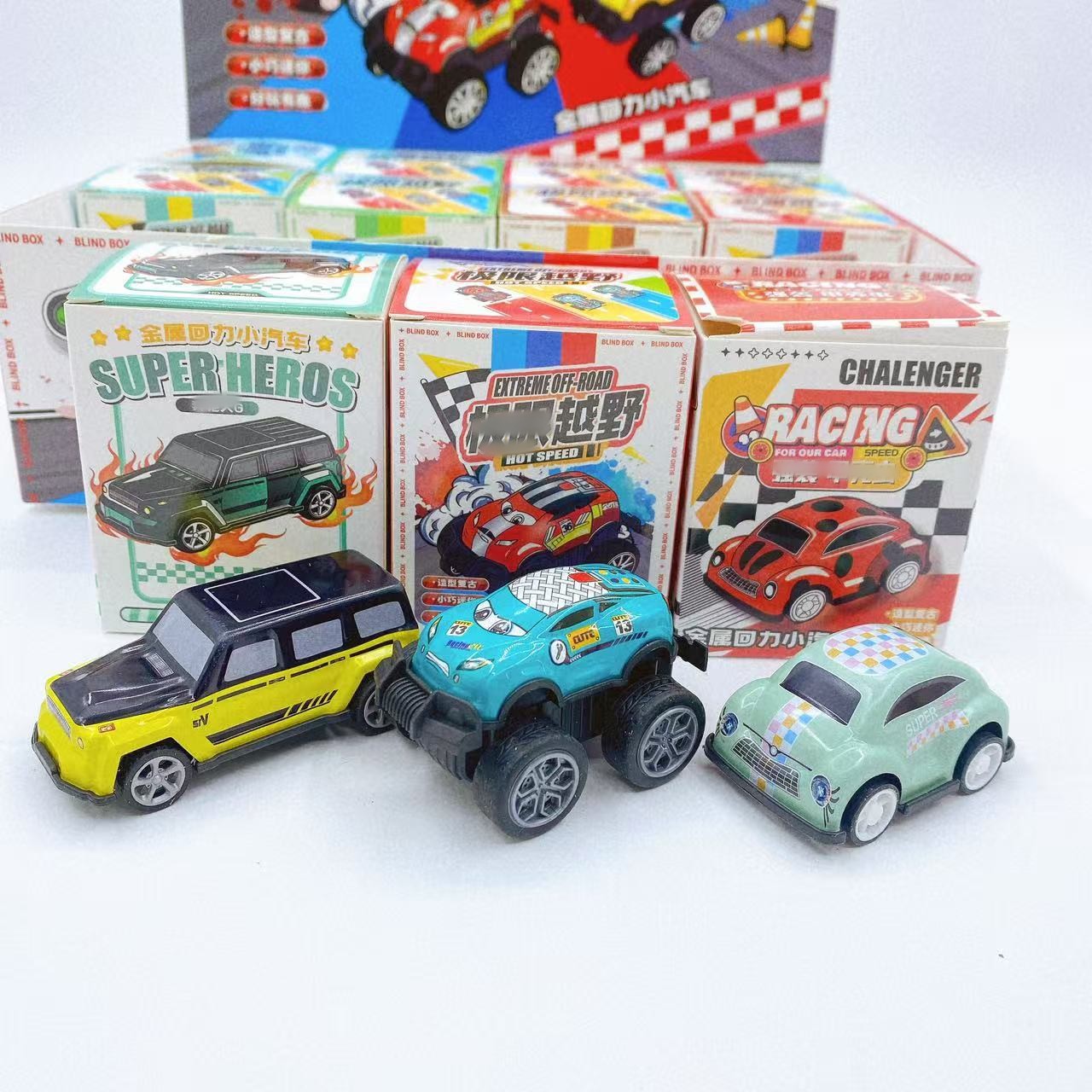 Nuevo minicoche de metales, juguetes para niños