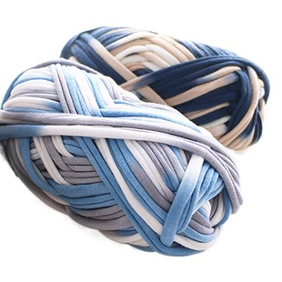 100g color segment dyed fancy hand woven DIY knitted bag trembles with spot wholesale cloth thread
