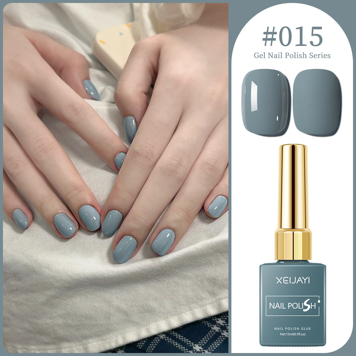 Macaron color pegamento de uñas 2025 nuevo estilo de moda Chellie rojo oliva verde pegamento de uñas