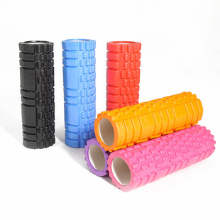 Yoga Massage Column Pilates Column Eva Hollow Yoga Column Balance Stick Foam Shaft 33cm Roller Mace