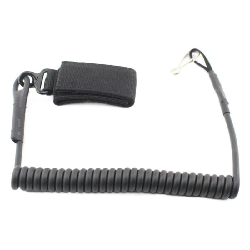 Al Aire Libre CS equipo multifuncional reforzado misión táctica cordón anti-perdida perdida cuerda militar ventilador primavera pistola cuerda