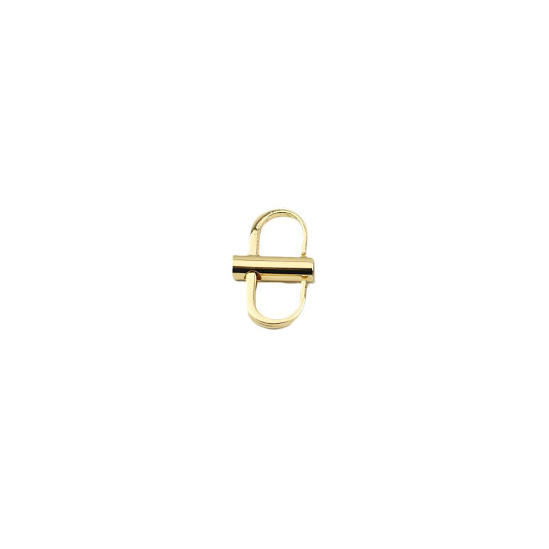 Venta al por mayor accesorios de hardware de cuero hebilla de ajuste de cadena fina de metal bolsa de posicionamiento de tornillo hebilla de ajuste de longitud de cadena