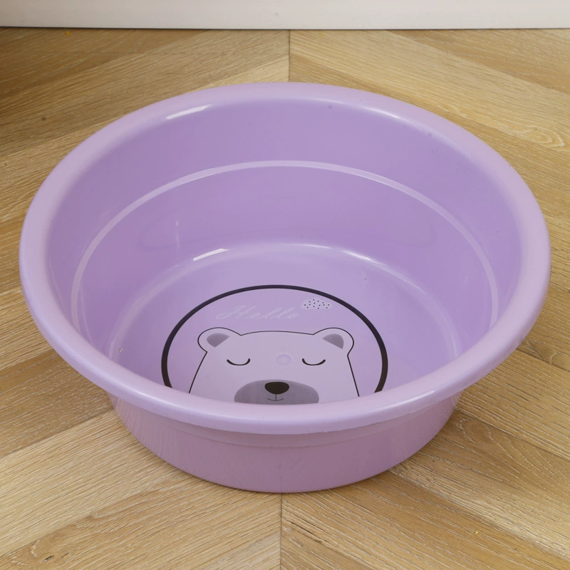 Plastic durable washbasin for students for laundry, increased thickness