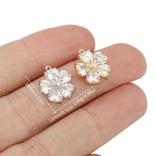 18K����΢��ʯ�������~�ݙѻ������p�Ŷ�׸���diy�����Ʒ���