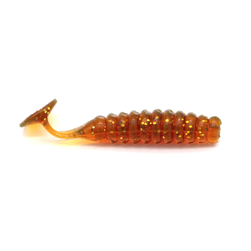 Flutter Paddle Tail Lures Soft Baits Fresh Water Bass Swimbait Tackle Gear