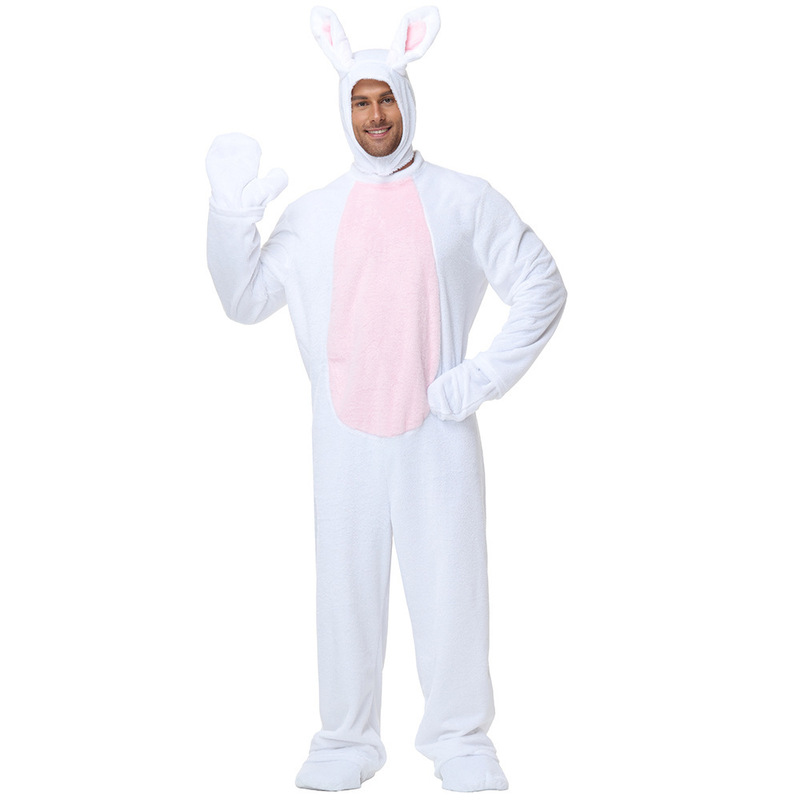 Halloween Foreign Trade Amazon Animal Rabbit Costume New Plush Rabbit Doll Stage Story Performance Costume