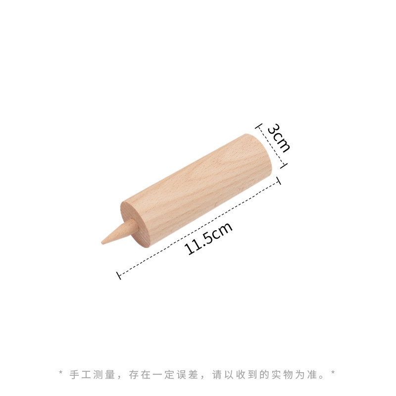 Aita Mold もぐさの芯 Aita 成形灸へそ灸秒間 Aita Mold 木製灸ツール|undefined