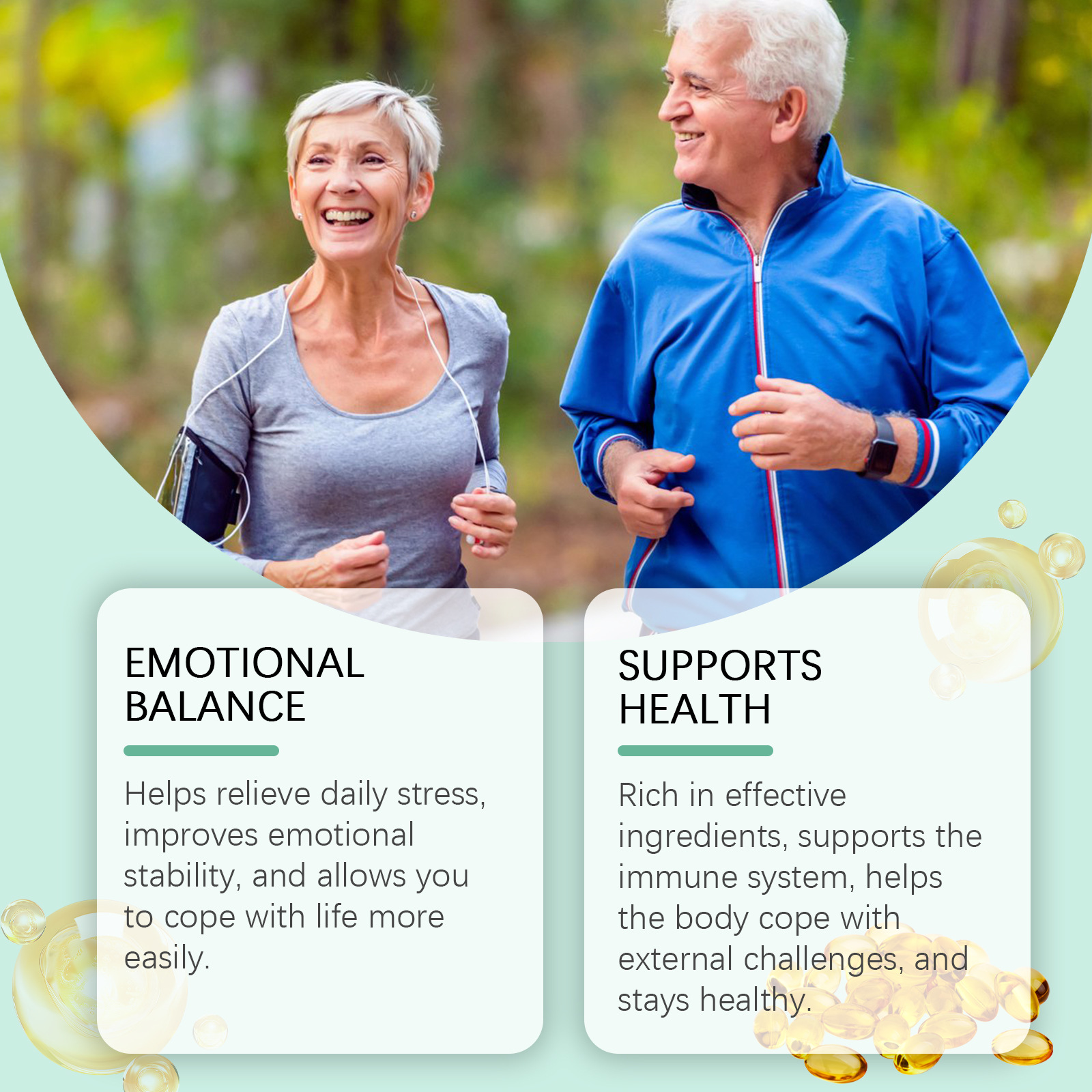 Suplemento dietético Googeer – tratamiento corporal natural, cuidado integral de la salud