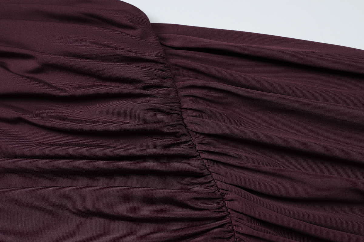 Women's High Waist Bodysuit Elegant Solid Colour Jumpsuit Romper_voghion.com