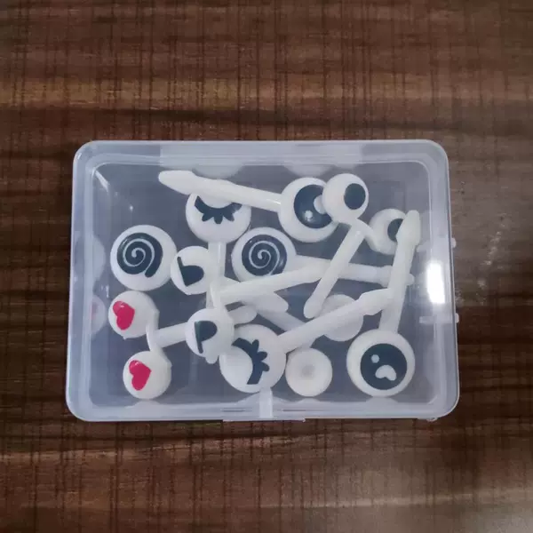 Eye transparent boxes 10