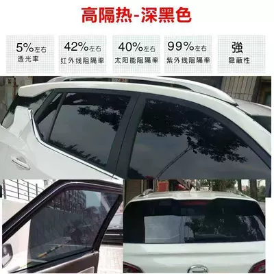 Automotive Film | heat insulation film - dark-black-4-side-window-plus-rear-gear