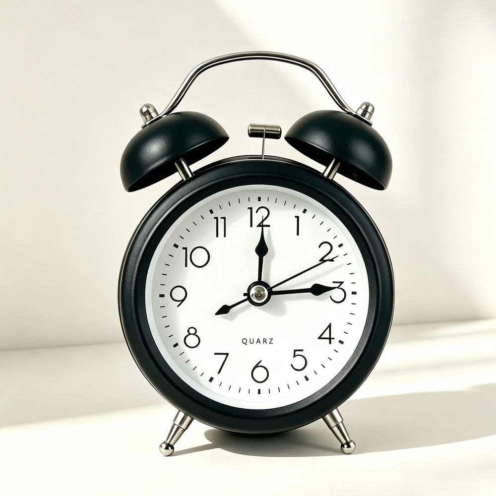 Cross-Border Foreign Trade Digital Minimalist Desktop Clock, Student Bedroom Bedside Special Wake-Up Gadget, Ultra-Loud Small Alarm Clock