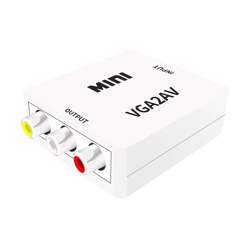 国境を越えた人気の AV to HDMI 高解像度ビデオコンバーター 1080P 監視ゲームセットトップボックス Lotus RCA|undefined