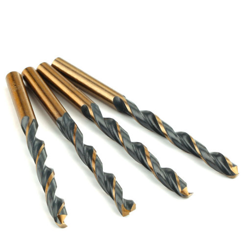 Stainless steel iron drill bit, high-speed steel 4341 black jute twist drill bit, special metal twist drill for steel plate and iron plate