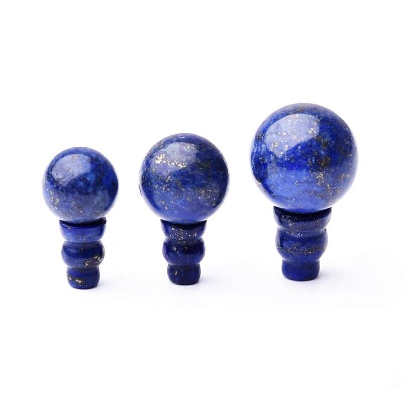 Lapis Lizumi Xizang Crystal Beads Tee Buddha Head Pagoda DIY Vajra Star Moon Bodhi Buddha Beads Handstring Accessories