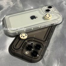 情侣款iPhone12手机壳11/14promax日韩系适用xs xr苹果13透7plus8