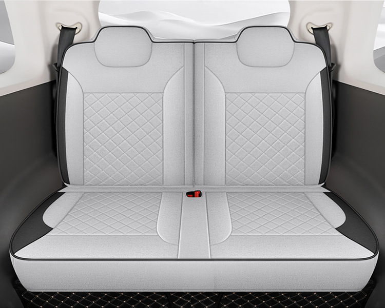 Changan Lumin Waxy Corn Cotton Linen Linen Seat Cover Four-Season Universal Car Seat Cushion Fully Surrounded Breathable Seat Cushion
