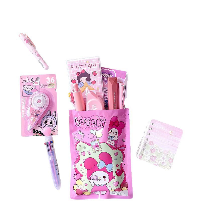 Высокоценный блайнд-бэг с капибарой, принт Sanrio, Kulomi, обучающая канцелярия, Melody Paccha собака, подарок
