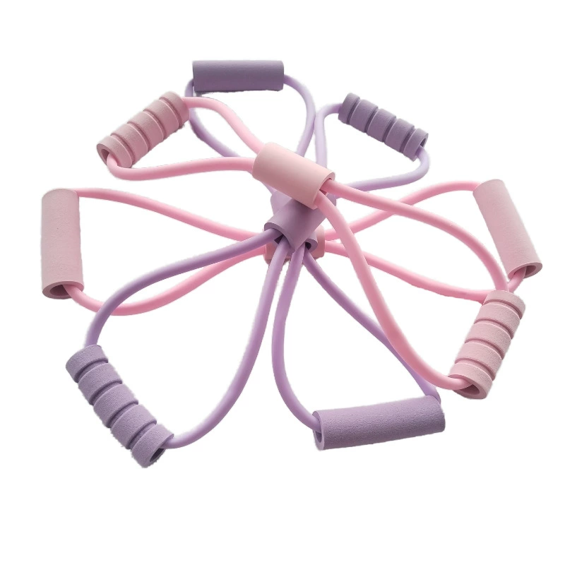 Colored rope for gym, yoga clothing, beautiful back