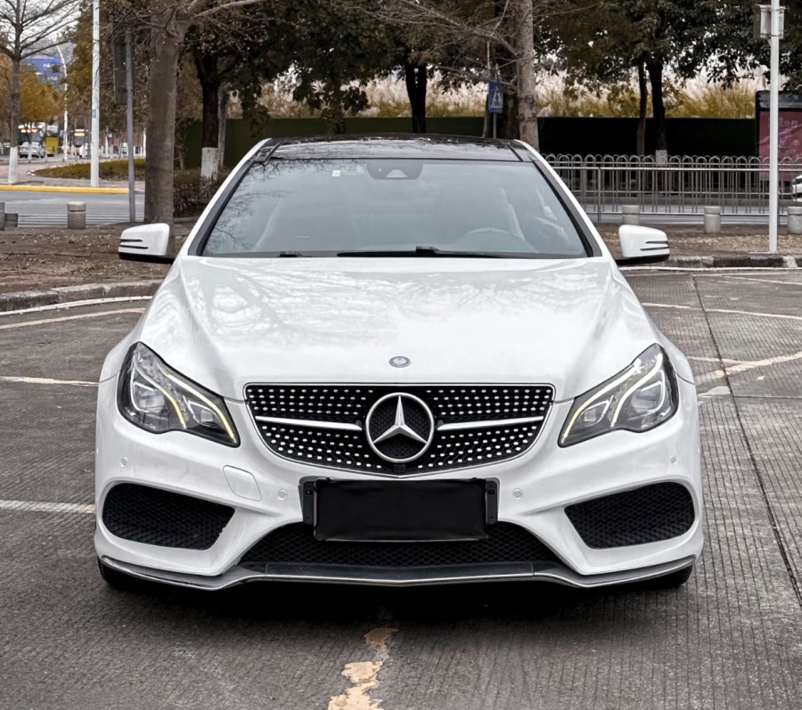 Suitable for Mercedes-Benz E-Class Coupe E200 E260 Coupe W207 Modified New Surround Headlight Front and Rear Bumper Grille