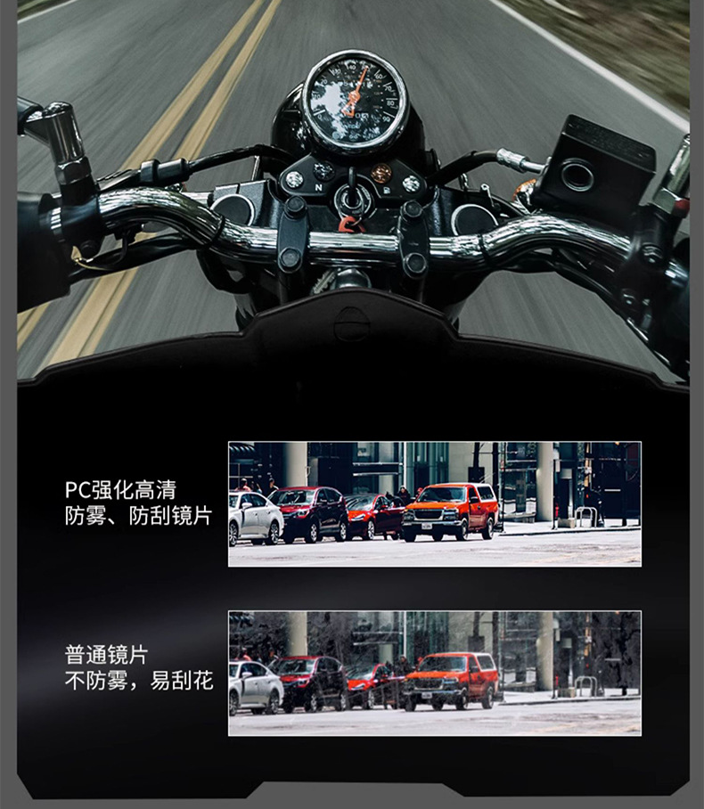 3C Certified Motorcycle Helmets for Men and Women, Electric Vehicle Riding Safety Helmets, Windproof and Breathable Motorcycle Full-Face Helmets