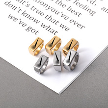 新款钛钢戒指hiphop潮流款戒指嘻哈创意个性街头风勾勾指环批发