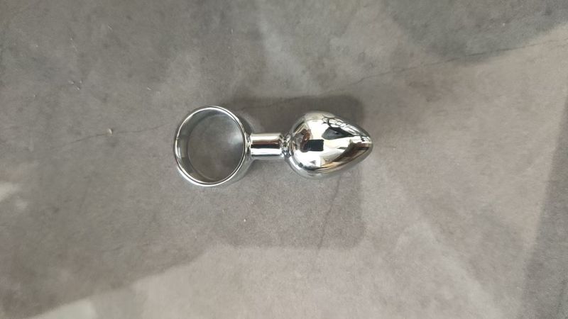 Qingku メタルプルタグアナルプラグ初心者入門男性と女性の器具オナニーデバイス G スポット後庭おもちゃ大人の製品|undefined