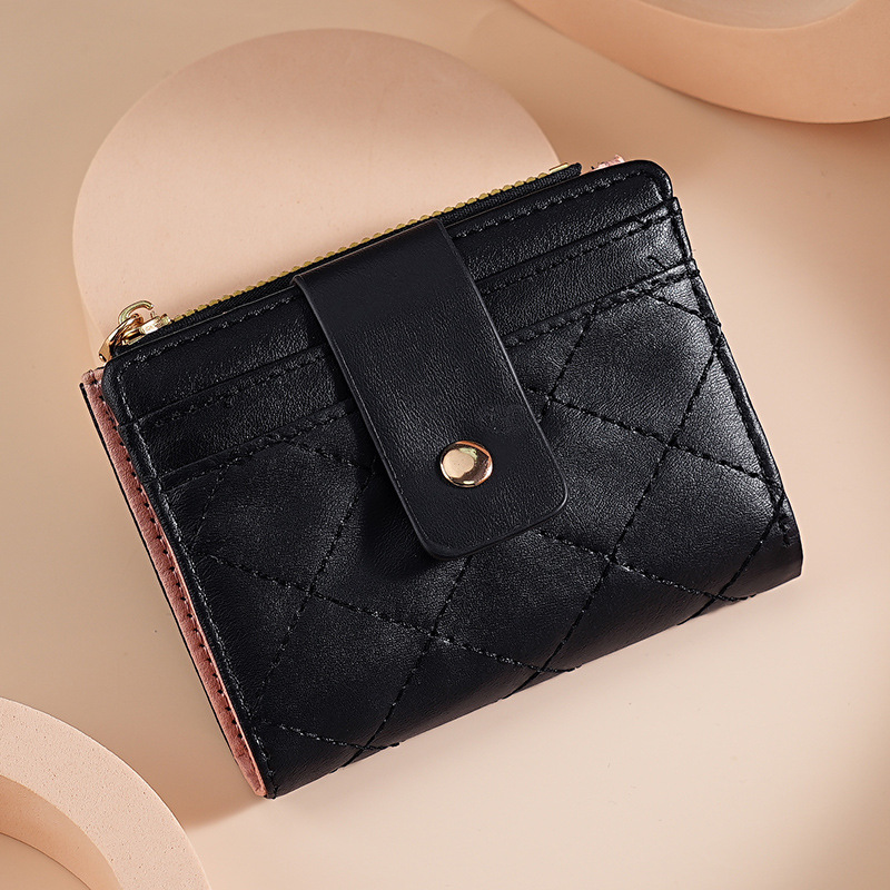 Nuevo bolso de cambio de damas, bolso multi-tarjeta, bolso multifuncional, bolso de tarjetas de almacenamiento de certificados, bolso de tarjetas simple.