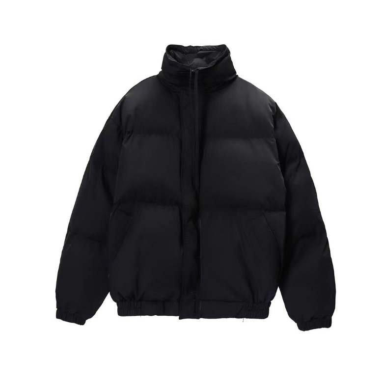 Men's Clothing trendy brand reflective cotton jacket high street warm bread cotton jacket_voghion.com